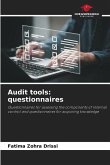 Audit tools: questionnaires