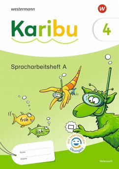 Cover Karibu. Spracharbeitshefte 4 (Verbrauch) mit Diagnoseheft und interaktiven Übungen