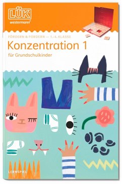 Cover LÜK - 1./2./3./4. Klasse - Fördern & Fordern Konzentration 1