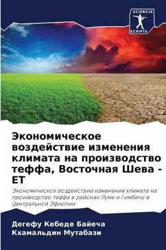 Jekonomicheskoe wozdejstwie izmeneniq klimata na proizwodstwo teffa, Vostochnaq Shewa - ET - Bajecha, Degefu Kebede;Mutabazi, Khamal'din