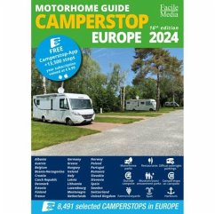 Motorhome guide Camperstop Europe 2024 30 countries GPS