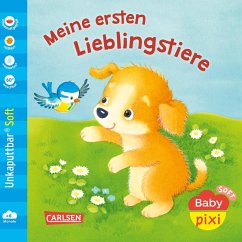 Cover Baby Pixi (unkaputtbar) 164: Baby Pixi Stoff: Meine ersten Lieblingstiere