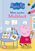 Peppa Wutz Ausmalbilder: Mein bunter Malblock