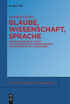 Glaube, Wissenschaft, Sprache - Gerdes, Joachim
