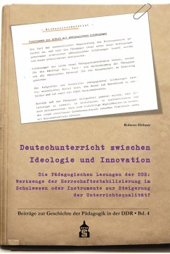 Deutschunterricht zwischen Ideologie und Innovation - Hübner, Roberto