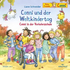Conni und der Weltkindertag / Conni in der Verkehrsschule - Schneider, Liane