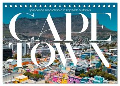CAPE TOWN Spannende Landschaften in Kapstadt, Südafrika (Tischkalender 2025 DIN A5 quer), CALVENDO Monatskalender