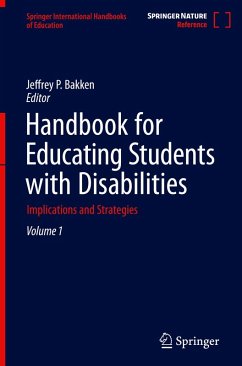 Cover Handbook for Educating Students with Disabilities