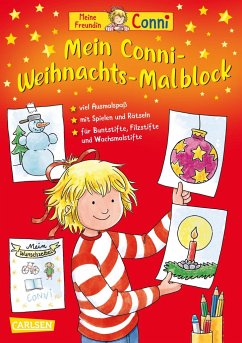 Conni Weihnachts-Malblock - Sörensen, Hanna