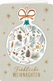 Weihnachtskarte mit Kuvert - Merry Christmas (Socken)