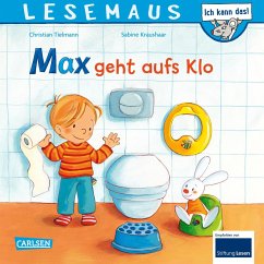 LESEMAUS 61: Max geht aufs Klo - Tielmann, Christian