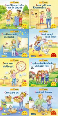 Pixi-Box 300: Neue Abenteuer mit Conni (8 x 8 Exemplare) - Schneider, Liane