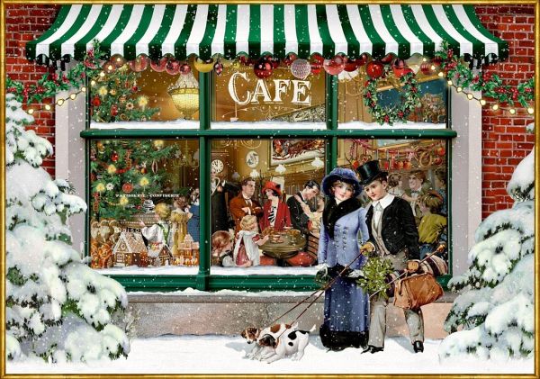 Puzzle - Nostalgisches Weihnachtscafé Puzzle - Nostalgisches Weihnachtscafé