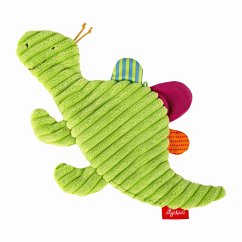 sigikid 43381 - Knistertuch Dino Kinderbunt, Babyspielzeug