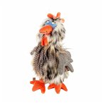 sigikid 42992 - Tour de Poule Kikeriki, Hahn, Plüschtier, 26 cm