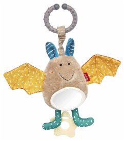 sigikid 43324 - Anhänger Fledermaus Yellow, Babyspielzeug