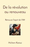 De la révolution au renouveau (eBook, ePUB)