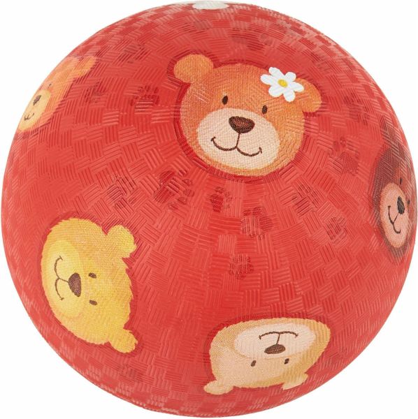 sigikid 42429 - Bär Kautschukball Kinderbunte Bälle