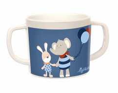 sigikid 25424 - Tasse Elefant Lolo Lombardo Classic, Kunststoff, 7,5 cm, Kindertasse