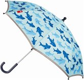 sigikid 25329 - Regenschirm Hai, Durchmesser: 75 cm, Kinderregenschirm sigikid 25329 - Regenschirm Hai, Durchmesser: 75 cm, Kinderregenschirm