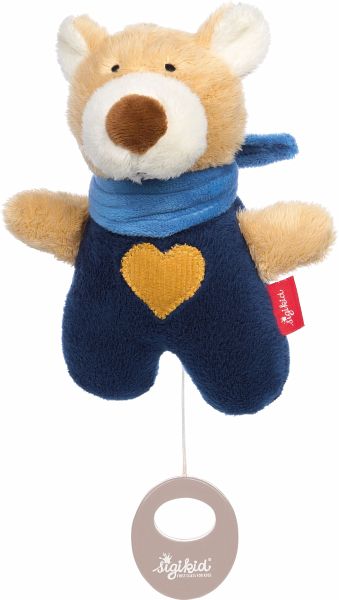 Sigikid Minispieluhr Bär Yellow