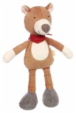 sigikid 39909 - Plüschfigur Bär Vanilla, Kuschelbär, Stoffmix, 32 cm