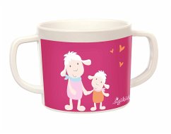 sigikid 25420 - Tasse Schaf Schnuggi Classic, Kunststoff, 7,5 cm, Kindertasse