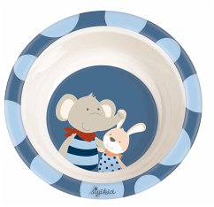 sigikid 25423 - Schüssel Elefant Lolo Lombardo Classic, Kunststoff, 15,5 cm, Kinderschüssel