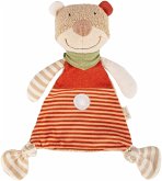 sigikid 39954 - Schnuffeltuch Bär braun gestreift Vanilla sigikid 39954 - Schnuffeltuch Bär braun gestreift Vanilla