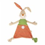 sigikid 39963 - Schnuffeltuch Hase braun gestreift Vanilla