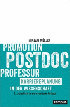 Cover Promotion - Postdoc - Professur (eBook, ePUB)