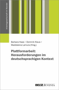 Plattformarbeit: Herausforderungen im deutschsprachigen Kontext (eBook, PDF)