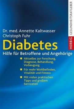 Diabetes (Restauflage) - Kaltwasser, Annette;Fuhr, Christoph