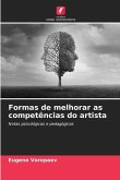 Formas de melhorar as competências do artista