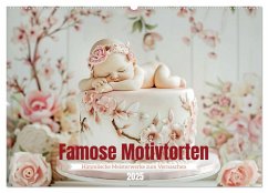 Famose Motivtorten (Wandkalender 2025 DIN A2 quer), CALVENDO Monatskalender - Calvendo;Tapper, Daniela