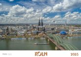 Köln 2025 Bildkalender A4 quer, spiralgebunden