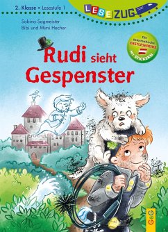 LESEZUG/2. Klasse - Lesestufe 1: Rudi sieht Gespenster - Sagmeister, Sabina