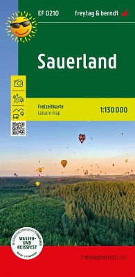Cover Sauerland, Freizeitkarte 1:130.000, freytag & berndt