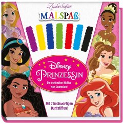 Disney Prinzessin: Zauberhafter Malspaß - Die schönsten Motive zum Ausmalen - Disney