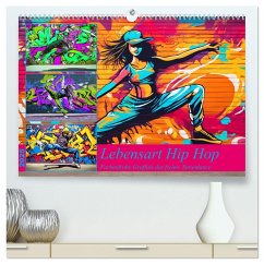 Lebensart Hip Hop (hochwertiger Premium Wandkalender 2025 DIN A2 quer), Kunstdruck in Hochglanz