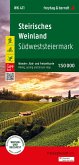 Steirisches Weinland, Wander-, Rad- und Freizeitkarte 1:50.000, freytag & berndt, WK 411