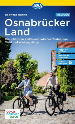 Radwanderkarte BVA Radwandern im Osnabrücker Land 1:60.000, reiß- und wetterfest, GPS-Tracks Download