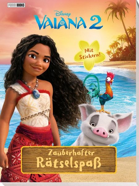 Disney Vaiana 2: Zauberhafter Rätselspaß - Mit Stickern! Disney Vaiana 2: Zauberhafter Rätselspaß - Mit Stickern!