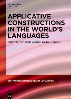 Applicative Constructions in the World's Languages (eBook, ePUB)
