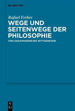 Cover Wege und Seitenwege der Philosophie (eBook, PDF)