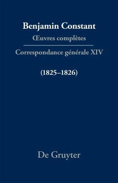 Cover Correspondance générale 1825-1826 (eBook, PDF)