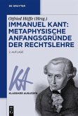 Immanuel Kant: Metaphysische Anfangsgründe der Rechtslehre (eBook, PDF)