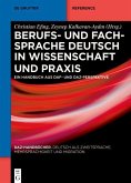 Berufs- und Fachsprache Deutsch in Wissenschaft und Praxis (eBook, PDF)
