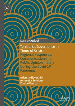 Territorial Governance in Times of Crisis (eBook, PDF) - Giovannini, Arianna; Seddone, Antonella; Vampa, Davide