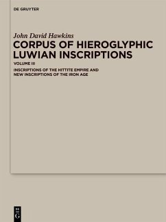 Corpus of Hieroglyphic Luwian Inscriptions (eBook, PDF) - Hawkins, John David
